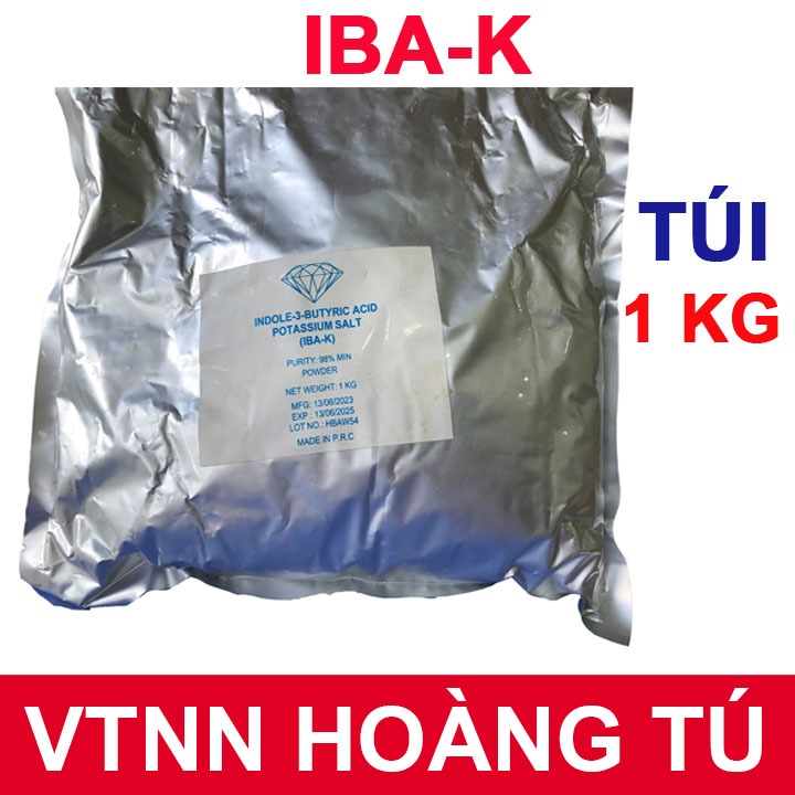 GÓI 1KG - IBA-K 98% ( Siêu kích rễ, điều hòa sinh trưởng - tan trong nước)