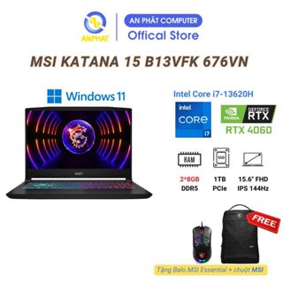 Laptop MSI Katana 15 B13VFK 676VN (Core i7-13620H & RTX 4060 8GB)