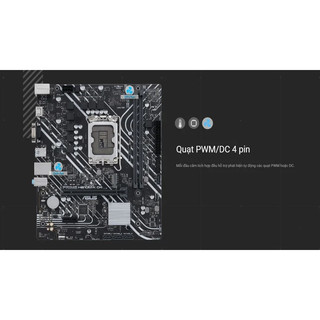 Mainboard Asus H610M-K Prime DDR4 - Bảo hành 36 tháng