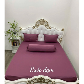Bộ Drap Thun Màu(4 Món) size 1m2 - 1m4