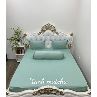 Bộ Drap Thun Màu(4 Món) size 1m2 - 1m4