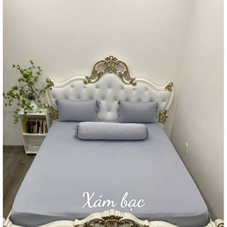 Bộ Drap Thun Màu(4 Món) size 1m2 - 1m4