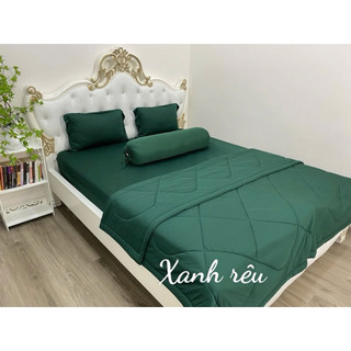 Trọn Bộ Drap Thun màu Full 5 món