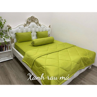 Trọn Bộ Drap Thun màu Full 5 món