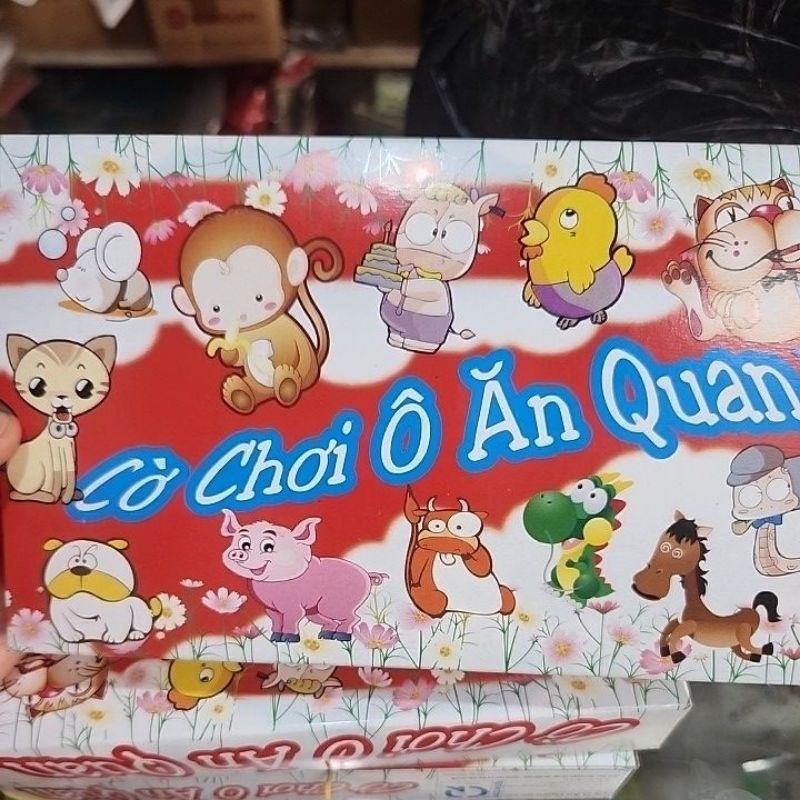 Cờ ô ăn quan 12 con giáp (hộp giấy)