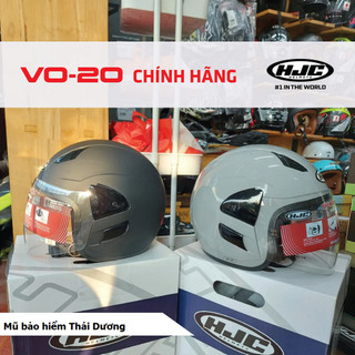  Mũ bảo hiểm 3 4 cả đầu có kính HJC XPEED VO-20 cao cấp chính hãng bảo hành 2 năm 