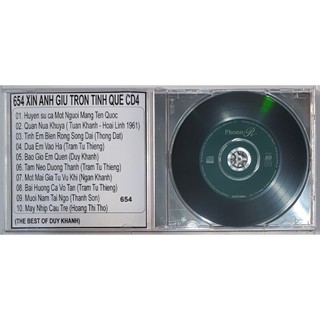 Bộ 8 dĩa ca sĩ Duy Khánh