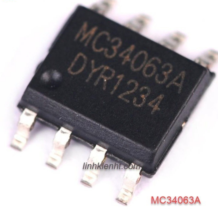 [10 CON] IC NGUỒN MC34063 DÁN MC34063A SOP-8