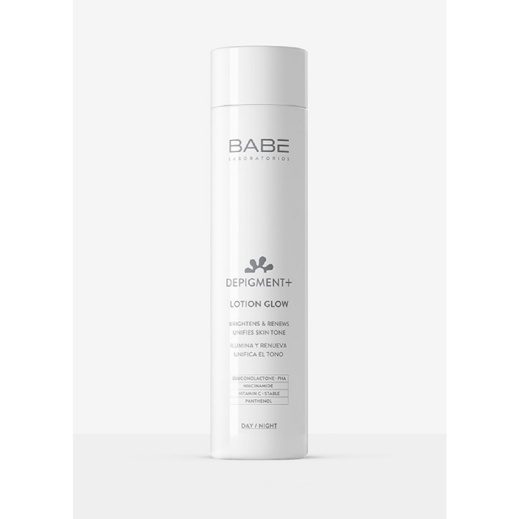 Sữa Dưỡng Thể Giúp Sáng Da & Mờ Thâm Nám BABE Laboratorios Babé Depigment+ Lotion Glow 150ml