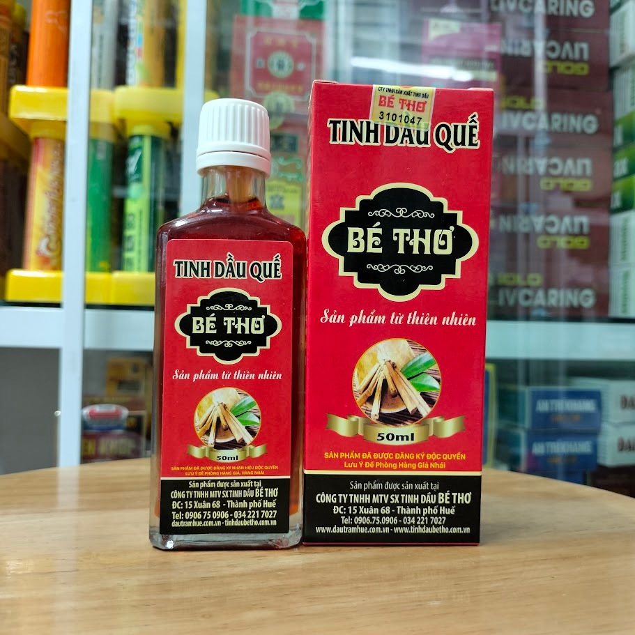 Tinh Dầu Quế Bé Thơ Huế Chai 50ml