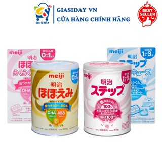 [HSD 2025] Sữa Meiji NỘI ĐỊA Nhật Lon, Thanh Số 0-9 , 0-1 & 1-3 , Meiji HP , Sữa Bột Công Thức 800g