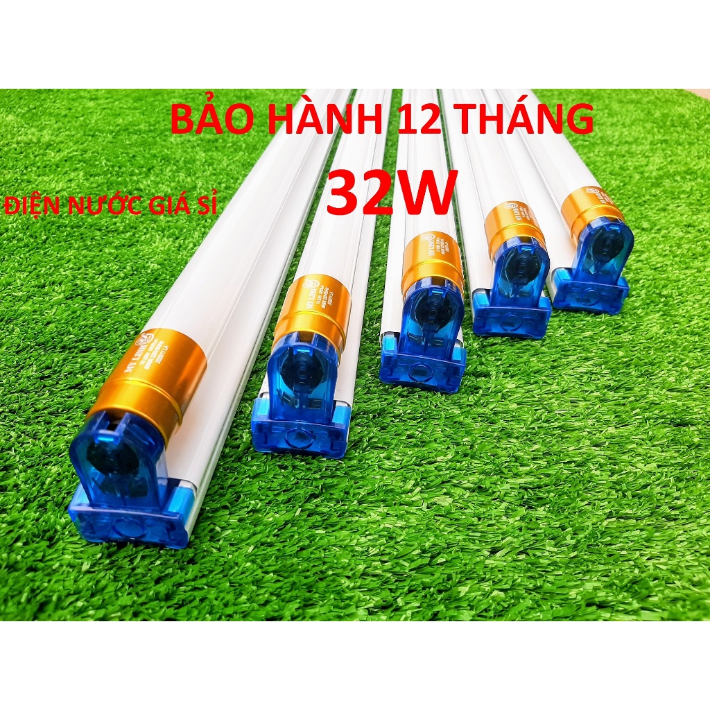 Combo 5 Bộ Đèn Led Tuýp 1m2 (1.2 met) 32W T8 Mỹ Linh, ESNCO Siêu Sáng 6500K