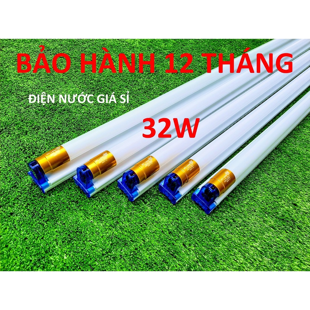 Bộ Đèn Led Tuýp 1m2 1,2m 32W Mỹ Linh, ESNCO Chính Hãng Ánh Sáng Trắng, Siêu Sáng Cao Cấp