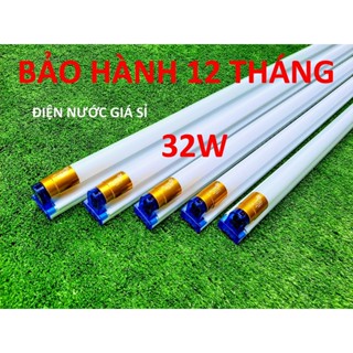 Bộ Đèn Led Tuýp 1m2 1,2m 32W Ánh Sáng Trắng, Siêu Sáng Cao Cấp