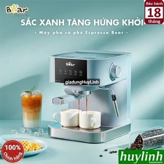 Máy pha cà phê Espresso Bear CF-B15V1 - Pha 1 - 2 tách tự động