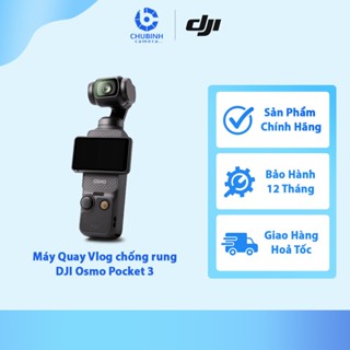 DJI Osmo Pocket 3 - Máy quay vlog kết hợp chống rung | Chính Hãng