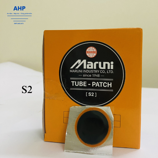 Hộp 100 miếng vá săm ô tô Maruni Nhật Bản (30mm) Model: S2