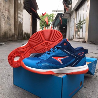 Giày bóng chuyền nam cày sân bê tông Beyono Sky chính hãng xanh đỏ trắng