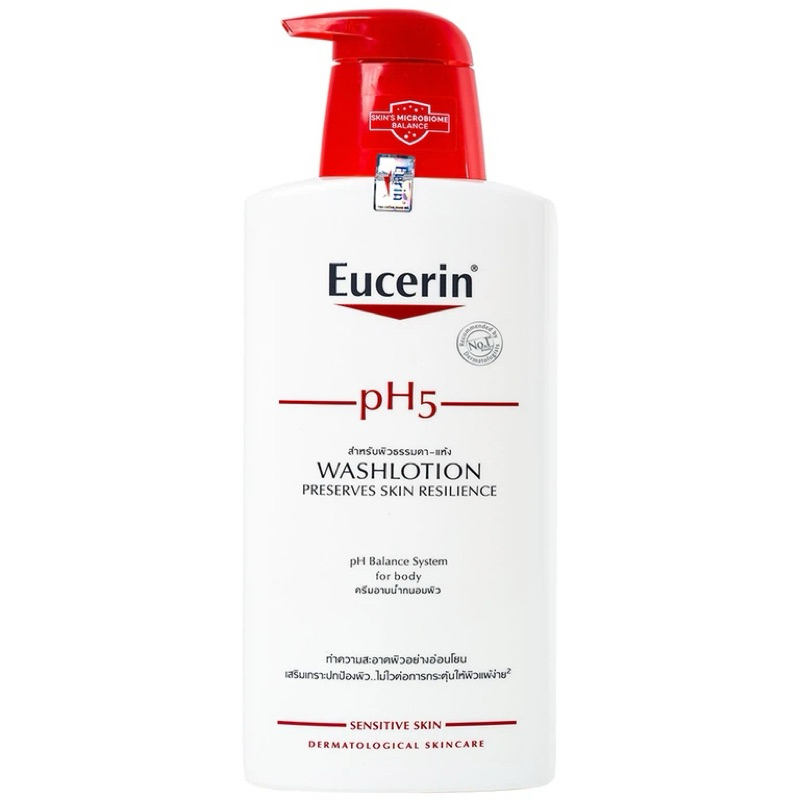 Sữa tắm Eucerin pH5 WashLotion Preserves Skin Resilience dành cho da nhạy cảm