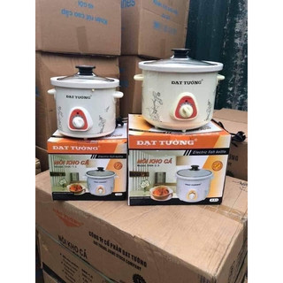 Nồi hầm cháo, kho cá thịt Đạt Tường 2.5L, hàng Việt Nam, lõi nồi bằng sứ giữ nhiệt tốt, giữ trọn vẹn chất dinh dưỡng