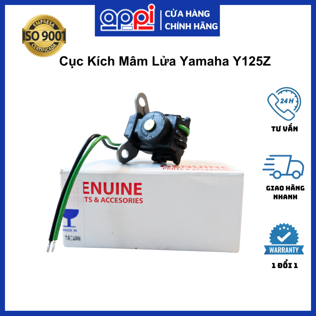 Cục Kích Lửa Yaz / Cục Kích Mâm Lửa Yaz / Yamaha Y125Z / 32104-21D10-APPi Chính Hãng