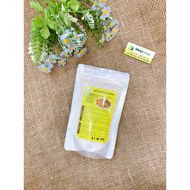 Bột rang muối thơm ngon gói 200g