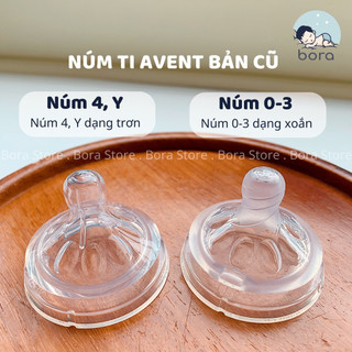 Bình sữa Avent Natural/ Classic thủy tinh 120ml 240ml [Được chọn núm 0 - Y]