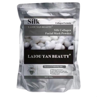  BỘT MẶT NẠ COLLAGEN KÉN TẰM TRẮNG DA 1KG 