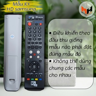 Điều khiển đầu thu K+, remote đầu thu truyền hình K+ hàng loại 1