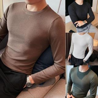 Áo thun body nam dài tay,mùa thu đông ,chất vải thun gân co giãn đàn hồi [Mã 108]