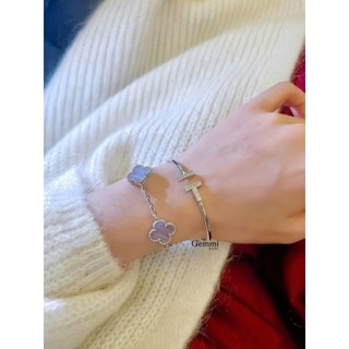 [Hàng Siêu cấp] - Vòng kiềng T Bạc 925 Italy