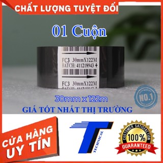 Cuộn mực in date, ruy băng in date 30mm x 122m