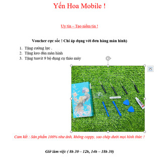 Màn hình thay thế ss A01 CORE / A013
