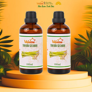 Tinh Dầu Sả Chanh Nguyên Chất (2 LỌ 100ML)  VIDAME , Xả Chanh Đuổi Muỗi, Hàng Chuẩn Giá Tại Xưởng