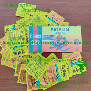 Trà Giảm Cân Bảo Tú Lệ Bio Slim (Hàng Chính Hãng Tem Cào Check Được Mã)