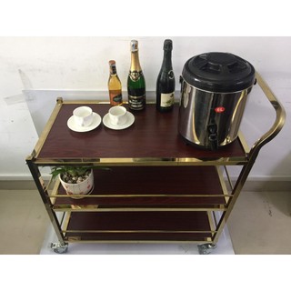 Xe đẩy thức uống và thức ăn