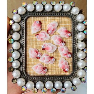 Set 10 bông Hoa Bột Nail (Hoa Góc Tay)