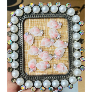 Set 10 bông Hoa Bột Nail (Hoa Góc Tay)