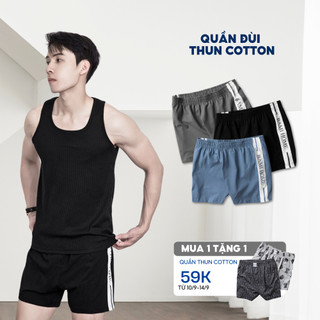 Quần đùi nam BAMIHOME thể thao phong cách Unisex chất thun cotton cao cấp form Slim Fit QT4C04