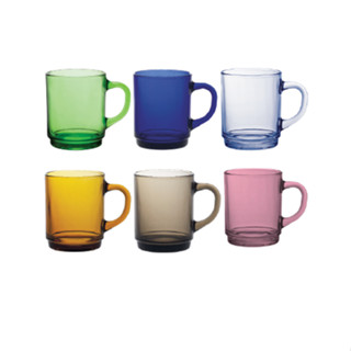 Bộ 6 Ly D4020MC Duralex -Versailles Mix color 260ml Thủy tinh cường lực cao cấp Pháp