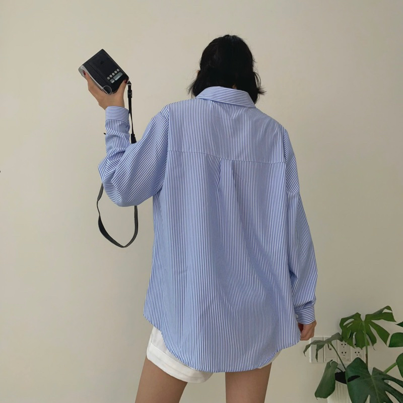 (Hàng có sẵn) ÁO SOMI NỮ TAY DÀI Form rộng phong cách Hàn Quốc trẻ trung ZR | BigBuy360 - bigbuy360.vn
