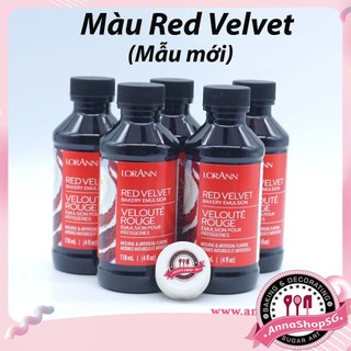 (HSD 2/2027) MÀU THỰC PHẨM RED VELVET 118mL