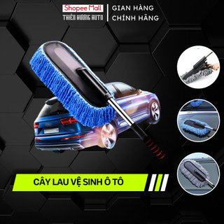 Chổi Lau Xe Ô Tô Sợi Mềm - Chổi rửa  Xe Ô TÔ  - Chổi Rửa Xe Ô Tô Điều Chỉnh Được Độ Dài  - TH OFFICIAL