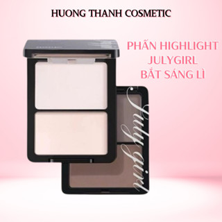 Phấn highlight lì JulyGirl ,phấn bắt sáng tạo khối viền bóng mũi và mắt màu 02