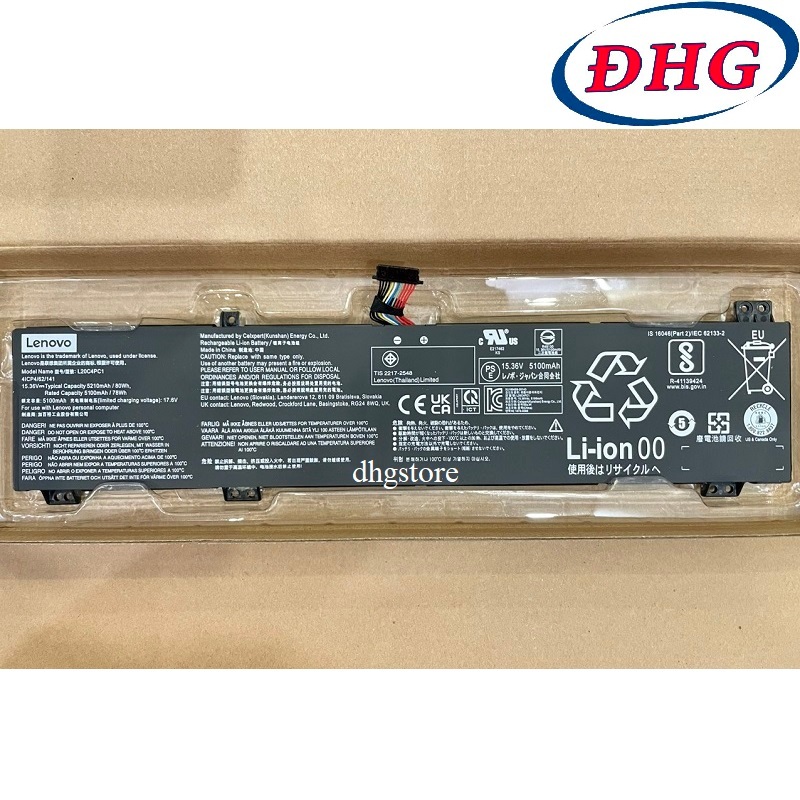 Pin laptop Lenovo Legion 5 Pro-16ACH6H 5 Pro-16ITH6 5 Pro-16ITH6H,Legion 7-16ITHG6 7-16ACHG6,L20D4PC