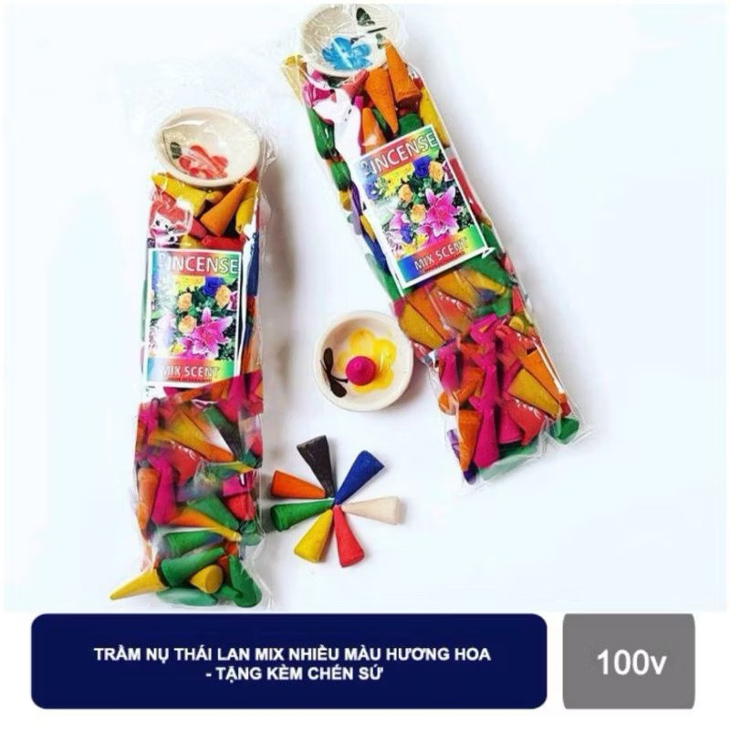 TRẦM NỤ HƯƠNG THÁI LAN (gói 100 viên)