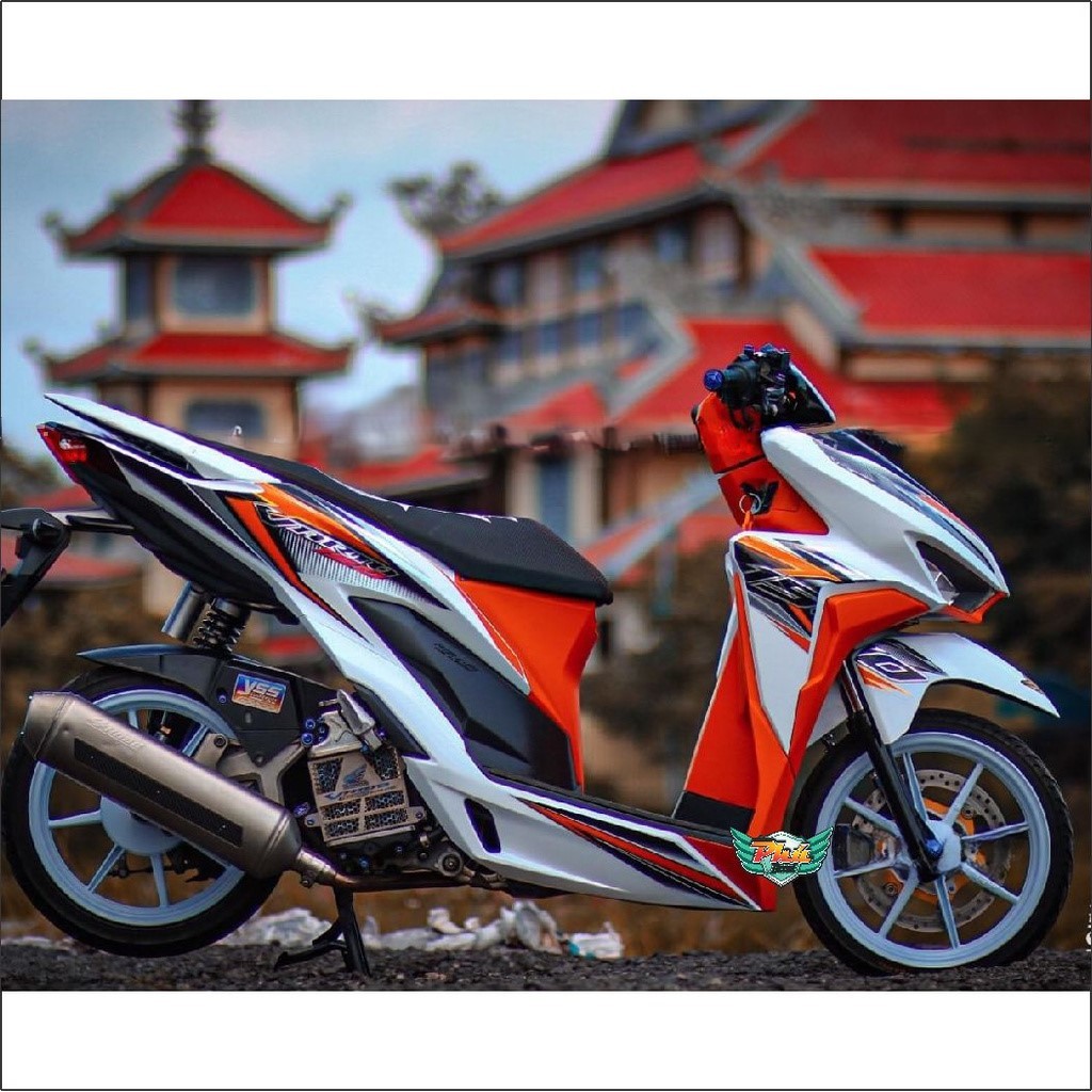 Tem Rời Vario trắng cam (J)