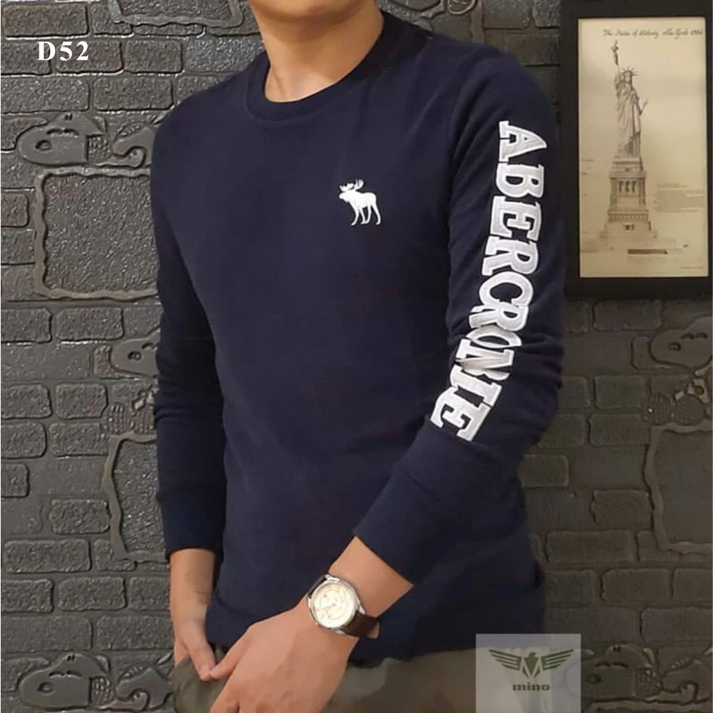 ÁO PHÔNG NAM DÀI TAY COTTON ABERCROMBIE
