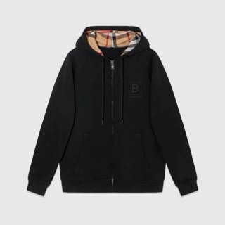 Áo Khoác Hoodie Zip Nam Nữ BBR Vintage Phối Hoạ Tiết Nón Sọc Caro - Áo Khoác Dây Kéo Chất Cotton Nỉ Bông Siêu Hót New