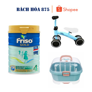 Sữa bột Friso Gold 4 (MUA 3 HỘP 850g TẶNG 1 XE CHÒI CHÂN HOẶC KHAY ÚP BÌNH) - BÁCH HÓA 875